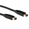 ACT Firewire IEEE1394 jungiamasis kabelis 6 kontaktų kištukas - 6 kontaktų kištukas 1,80 m