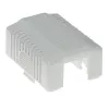 Paviršiuje montuojama ekranuota išvado dėžutė ACT CAT6, 1 prievadas, 39×54×29,5 mm