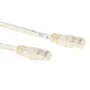 ACT Ivory 25 m U/UTP CAT6 komutacinis kabelis su RJ45 jungtimis