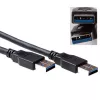 USB 3.0 A kištukas - USB A kištukas 3,00 m, ACT, SB0001