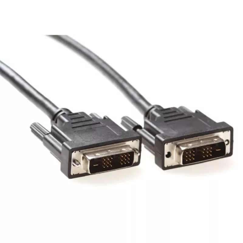 DVI-D Single Link kabelis tėvas – tėvas 0,50 m ACT AK3819