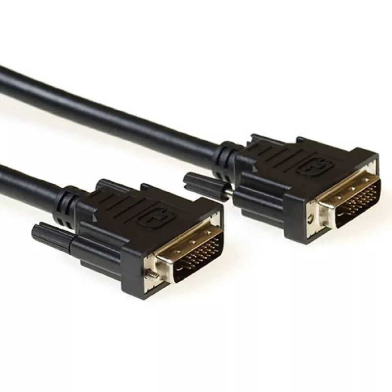 DVI-D Dual Link laidas, kištukas-kištukas, 1,00 m, ACT AK3833