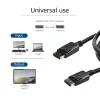 DisplayPort laidas kištukas - kištukas ACT AK3981 3 metrai maitinimo kontaktas 20 sujungtas