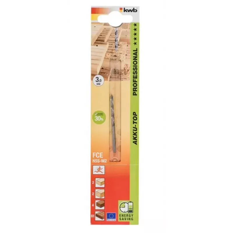 Spur Drill Bit KWB 511907 7mm Brad Point
