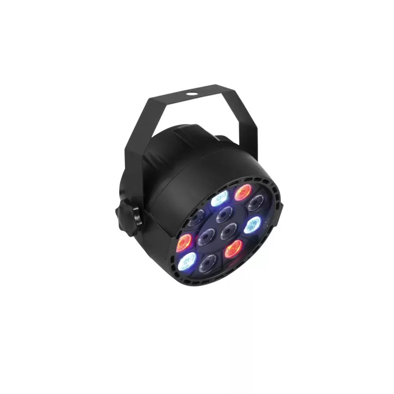 Disko prožektorius Eurolite 42110192 LED 12 lempų DMX juodas