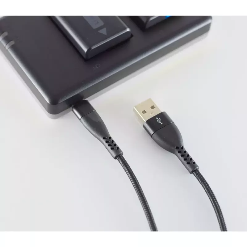 USB laidas ShiverPeaks BS20-72025 1m USB 2.0 A į Micro-USB B Juodas