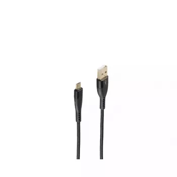 USB laidas ShiverPeaks BS20-72025 1m USB 2.0 A į Micro-USB B Juodas