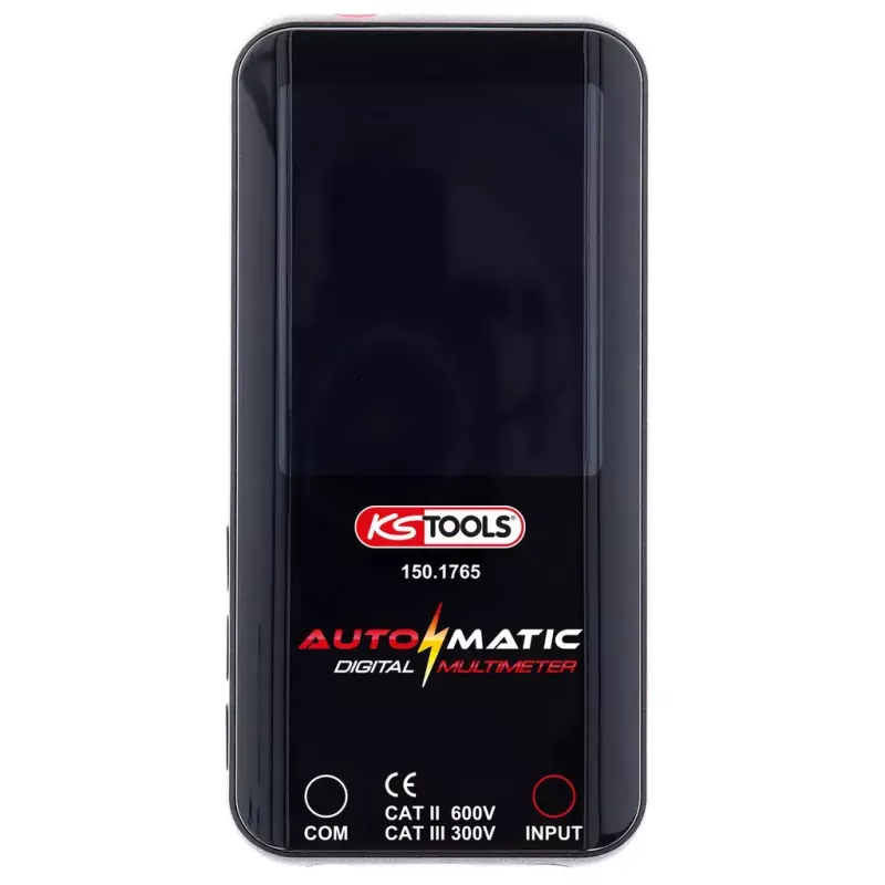 KS Tools 150.1765 automatinis skaitmeninis multimetras su bandymo zondais