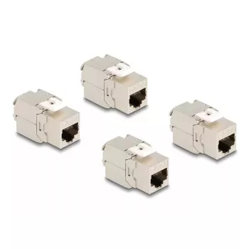 DeLOCK keystone modulis 86050 Plokščias RJ-45 LSA 16,3x16,3x23mm