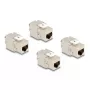 DeLOCK keystone modulis 86050 Plokščias RJ-45 LSA 16,3x16,3x23mm