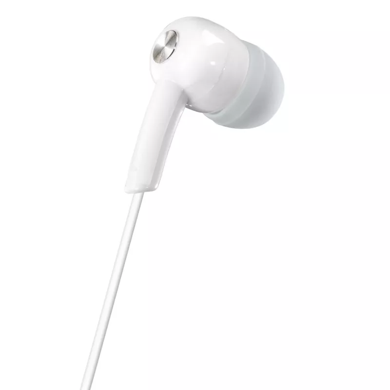 Hama Gloss laidinės į ausis įdedamos ausinės muzikai, pilkos, baltos