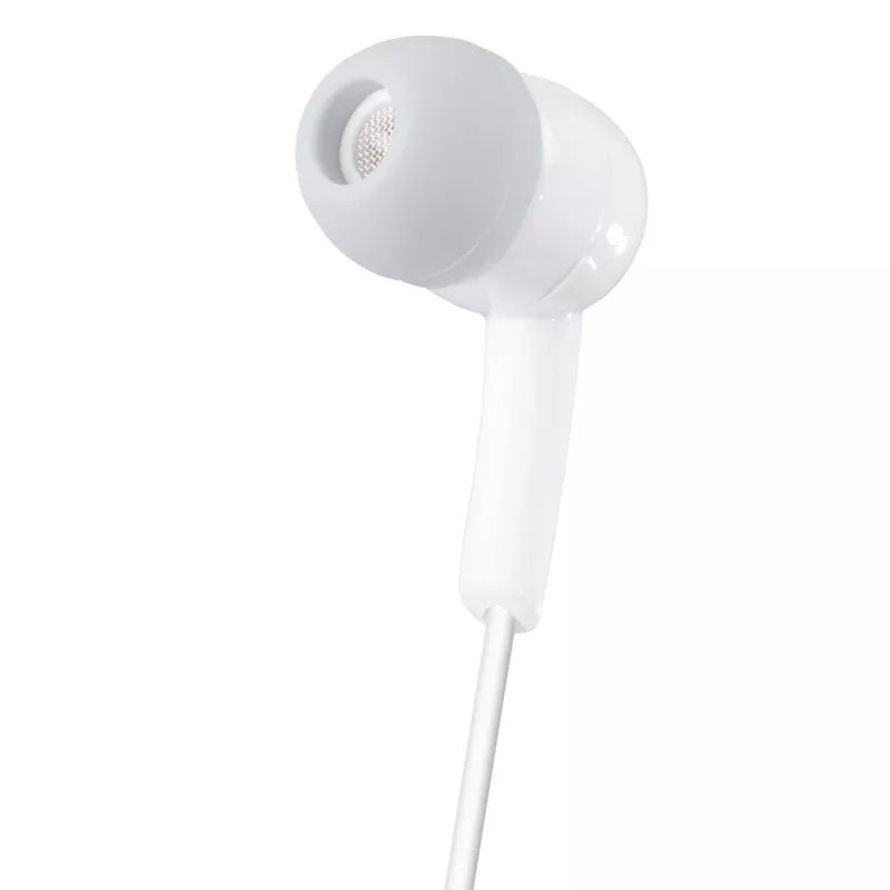 Hama Gloss laidinės į ausis įdedamos ausinės muzikai, pilkos, baltos
