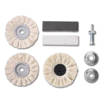 KWB 485300 Rotary Tool Polishing Supply rinkinys, juoda, metalinė, balta