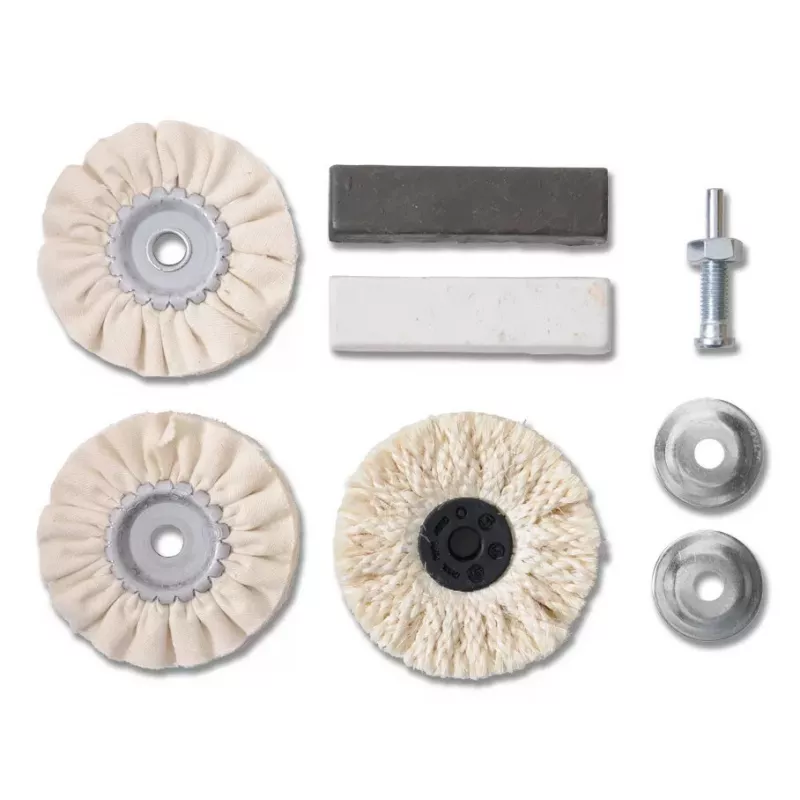 KWB 485300 Rotary Tool Polishing Supply rinkinys, juoda, metalinė, balta