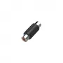 Garso kabelis RCA Hama 00205182 Moteriška į Moterišką Juodas