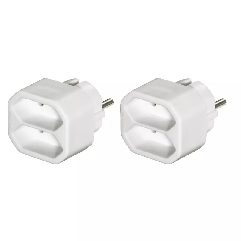 Hama 00223211 maitinimo prailgintuvas 2 kintamosios srovės lizdai (-ų) Vidinis Balta