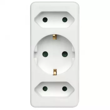 Hama 00223215 maitinimo ilgintuvas 3 kintamosios srovės lizdai (-ų) Vidaus Balta