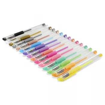 Hama Pastel & Classic uždengtas gelinis rašiklis Daugiaspalvis 15 vnt.