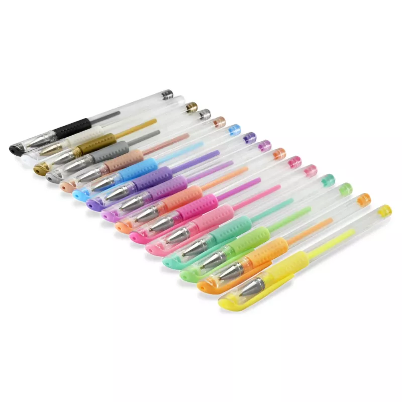 Hama Pastel & Classic uždengtas gelinis rašiklis Daugiaspalvis 15 vnt.