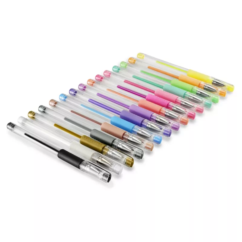 Hama Pastel & Classic uždengtas gelinis rašiklis Daugiaspalvis 15 vnt.