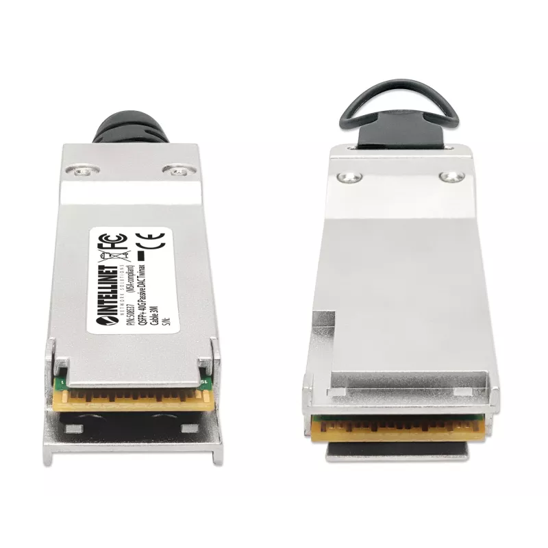 Intellinet 3m 40G QSFP+ Passive Direct Attach Copper Twinax kabelis 30AWG MSA QSFP-H40G-CU3M Suderinama