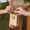 HERMA 10790 lipnios etiketės Širdelė Nuolatinės Baltos 350 vnt.