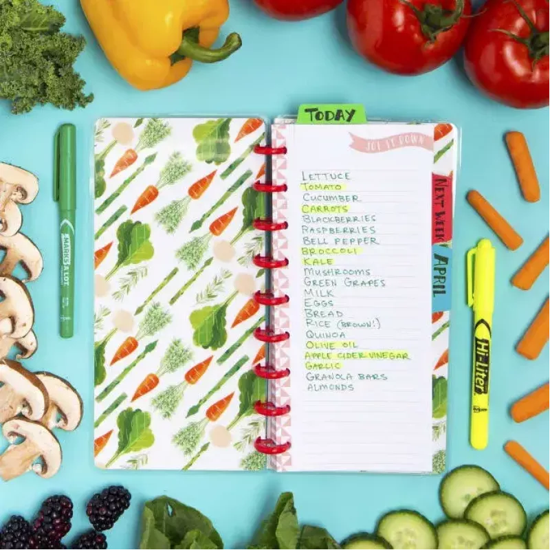 Tuščio skirtuko rodyklė Avery Ultra Tabs 74754 Mėlyna Žalia Raudona