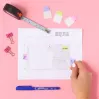 Tuščio skirtuko rodyklė Avery Ultra Tabs 74761 Mėlyna Žalia Rožinė Violetinė