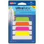 Tuščias skirtukų rodyklė Avery Ultra Tabs žalia, oranžinė, rožinė, geltona 74767
