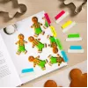 Tuščias skirtukų žymeklis Avery Ultra Tabs 74768 mėlynos, žalios, raudonos, geltonos spalvos