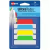 Tuščias skirtukų žymeklis Avery Ultra Tabs 74768 mėlynos, žalios, raudonos, geltonos spalvos
