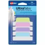 Tuščia skirtukų rodyklė Avery Ultra Tabs 74769 Mėlyna Žalia Rožinė Violetinė