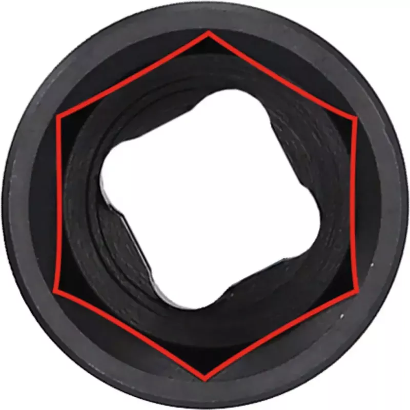 Smūginė galvutė KS Tools 515.0896 1/2 colio pavara DIN 3121 ISO 1174