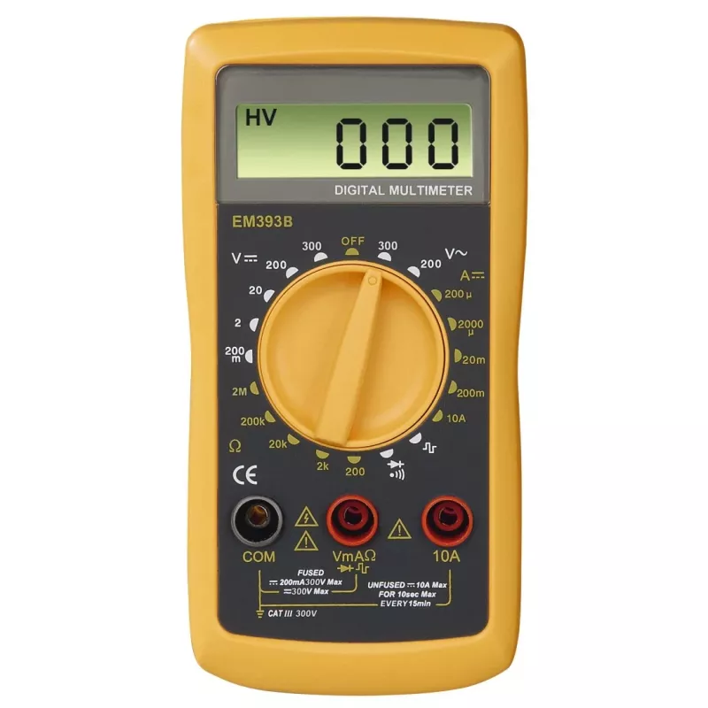 Hama 00223565 multimetras Skaitmeninis multimetras CAT III 300V