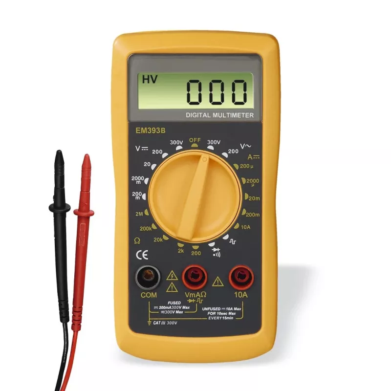 Hama 00223565 multimetras Skaitmeninis multimetras CAT III 300V