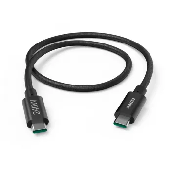Hama Full-Featured USB laidas USB 3.2 Gen 1 (3.1 Gen 1) 1,5 m USB C Juodas