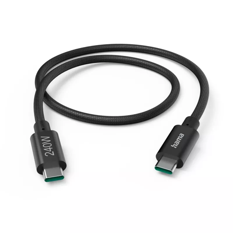 Hama Full-Featured USB laidas USB 3.2 Gen 1 (3.1 Gen 1) 1,5 m USB C Juodas