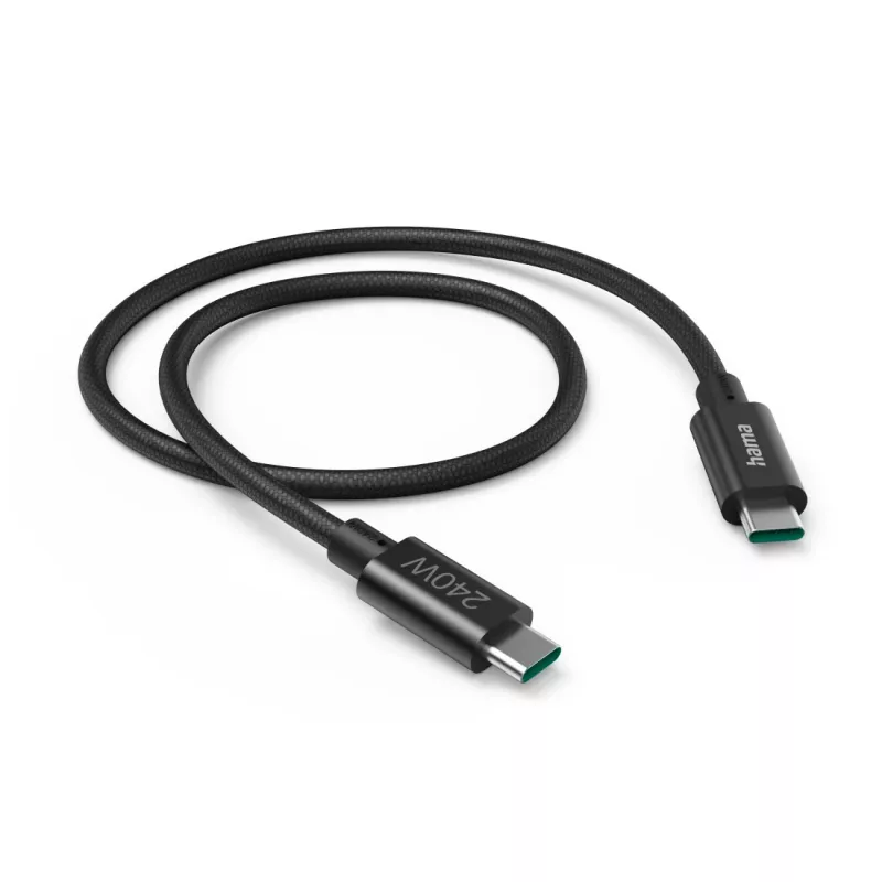 Hama Full-Featured USB laidas USB 3.2 Gen 1 (3.1 Gen 1) 1,5 m USB C Juodas