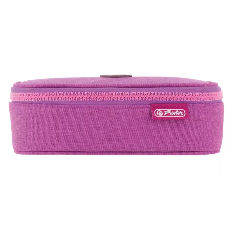 Penalas Herlitz beatBox ABC Soft poliesterinis rožinis violetinis 225x120x70mm