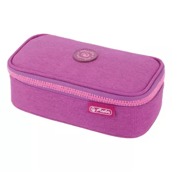 Penalas Herlitz beatBox ABC Soft poliesterinis rožinis violetinis 225x120x70mm