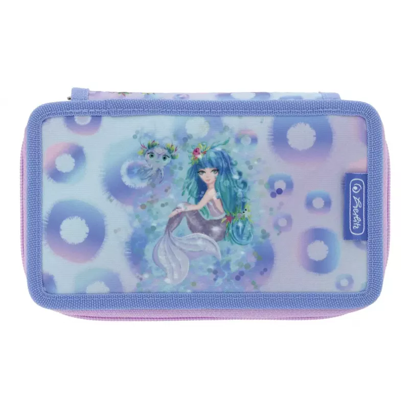 Raštinės reikmenų rinkinys Herlitz Mystic Mermaid 23 vnt. Mėlyna Rožinė Poliesteris