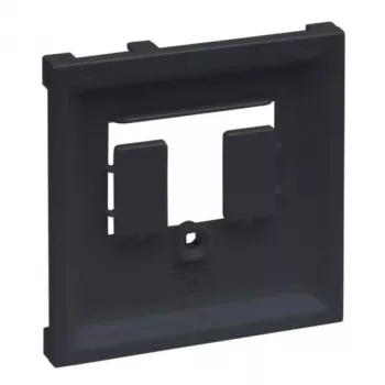 Legrand 765455 sieninė plokštė / jungiklio dangtelis Juoda