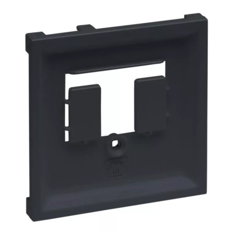 Legrand 765455 sieninė plokštė / jungiklio dangtelis Juoda