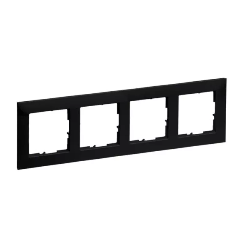 Legrand 765374 sieninė plokštė / jungiklio dangtelis Juoda
