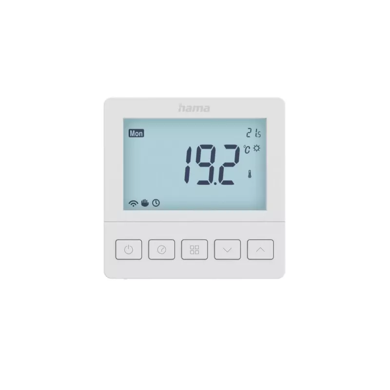 Hama 00176629 termostatas Baltas