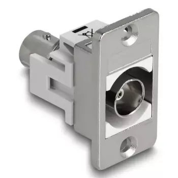 DeLOCK 90880 BNC lizdas sidabrinis baltas 50 Ω