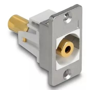 DeLOCK 90883 kištukinis lizdas 3,5 mm sidabrinis baltas moteriškas
