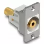 DeLOCK 90883 kištukinis lizdas 3,5 mm sidabrinis baltas moteriškas