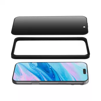 LAUT PRIME PRIVACY Privatumo ekrano apsauga Apple iPhone 17 Pro Atspari dulkėms Atspari smūgiams Atspari įbrėžimams