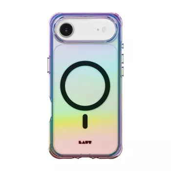 LAUT AERO HOLO mobiliojo telefono dėklas Įvairiaspalvis Skaidrus skirtas iPhone 17 Air 6,5 col.